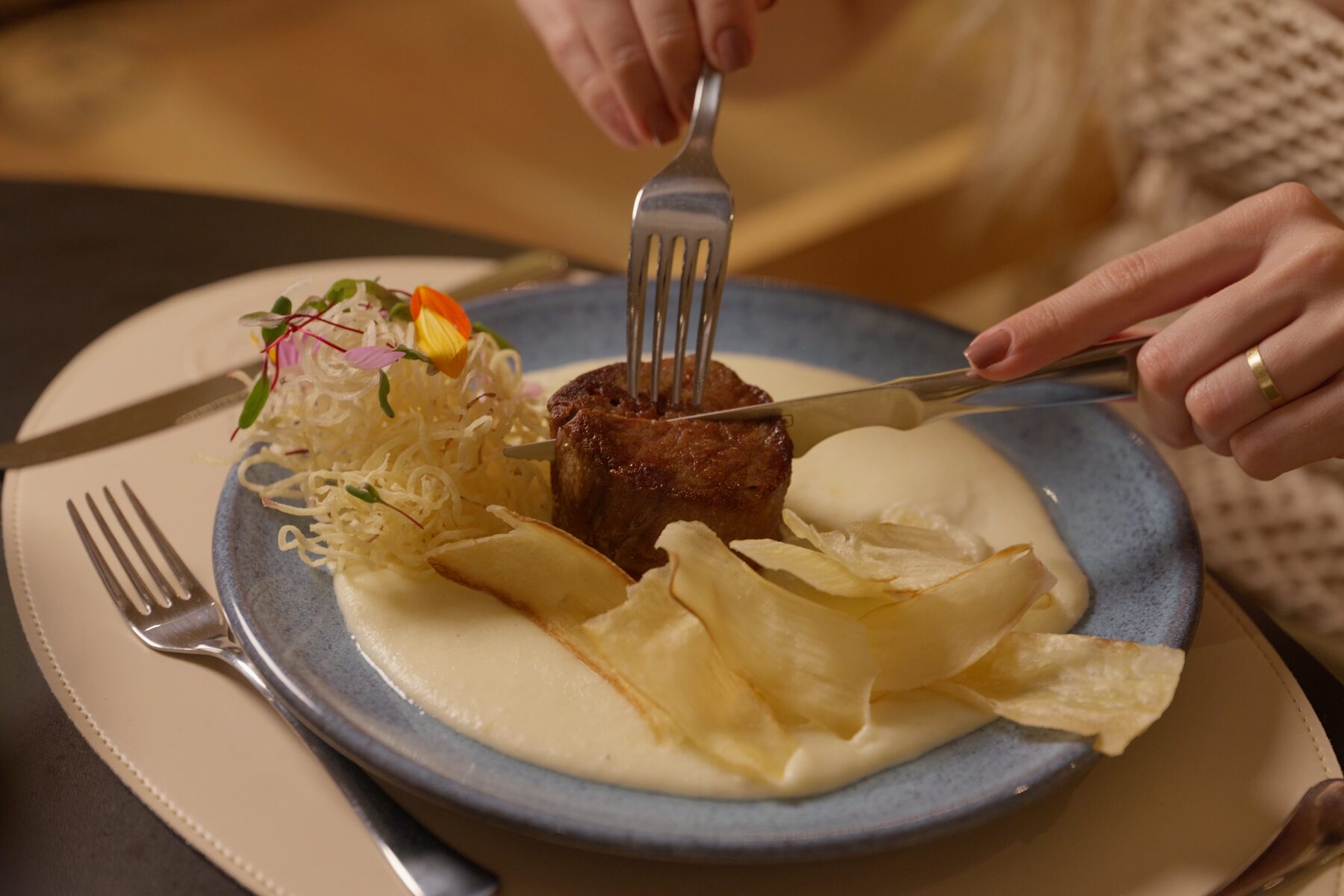 Restaurante Flor de Sal no alto do Sais Beach Living